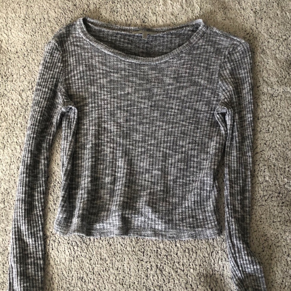 Cropped Long Sleeve T